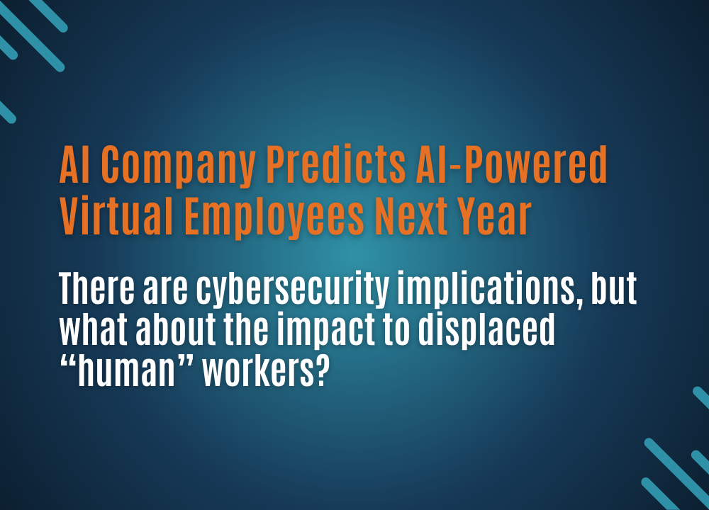 Anthropic Leadership Predicts AI-Powered Virtual Employees Are Coming Next Year
